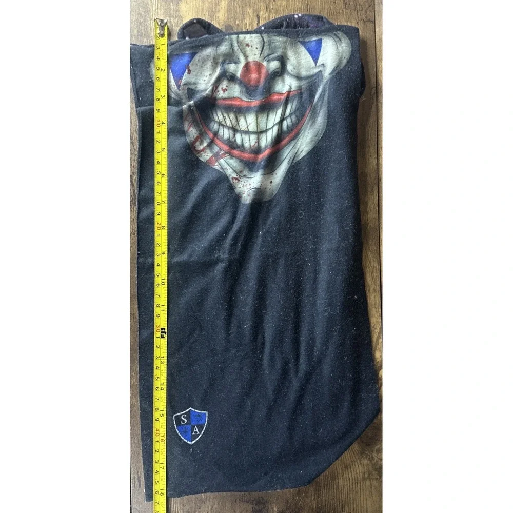 Sa Company Two Pack Neck Gator Mask Galaxy & Clown Face Cover Fast Shipping